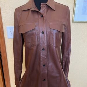 LTH JKT 100% leather shirt size S